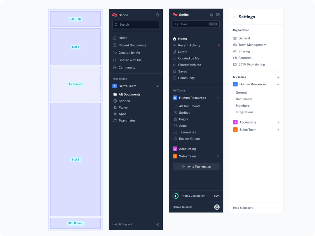Modular navigation system